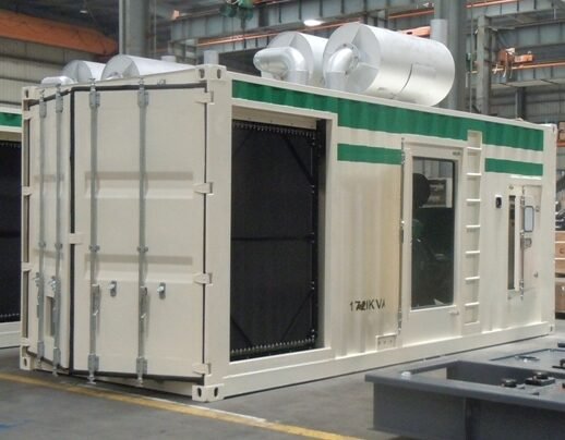 Tryco EPS 1Mw containerized diesel generator