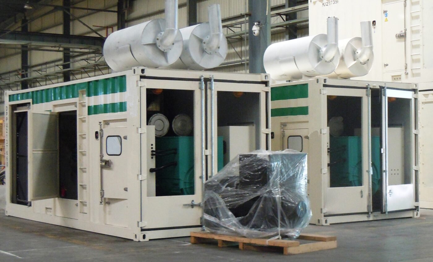 Tryco EPS 2Mw containerized diesel generator